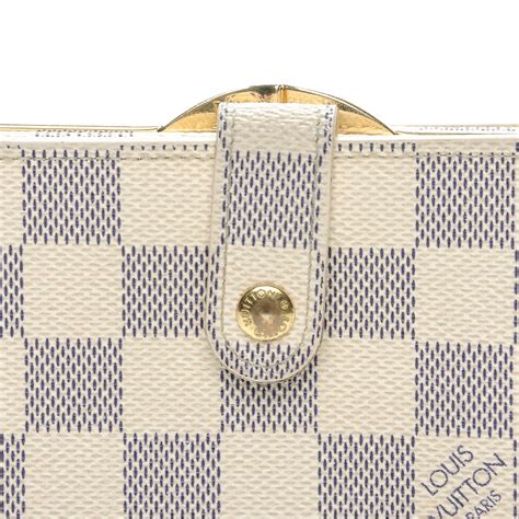 louis vuitton damier azur french purse wallet|louis vuitton damier azur collection.